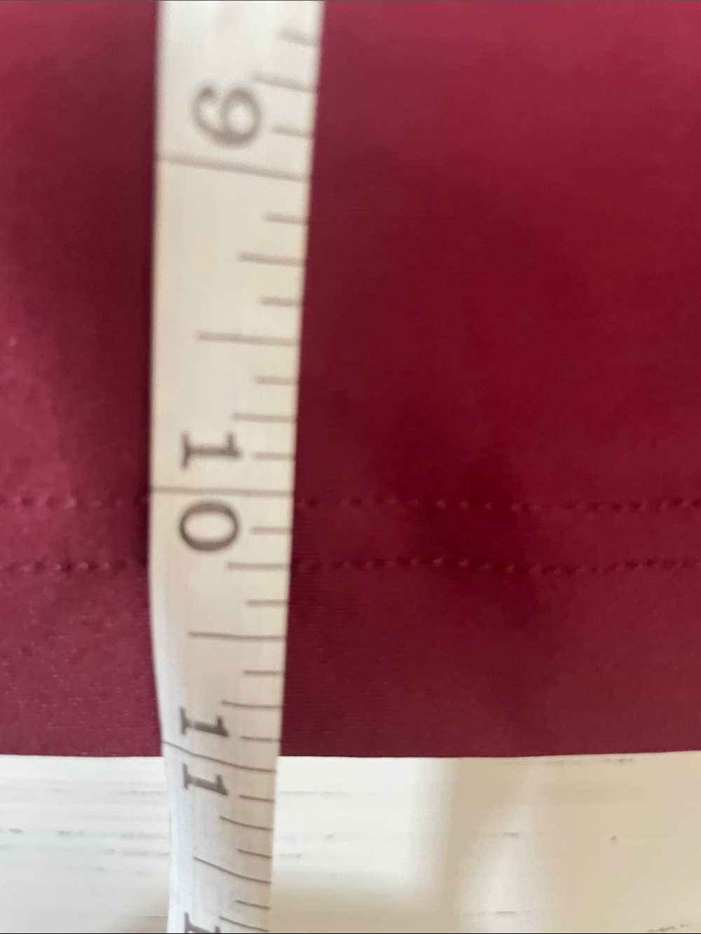 Varsity Women's Skort in Deep Wine - Picture 7 of 7